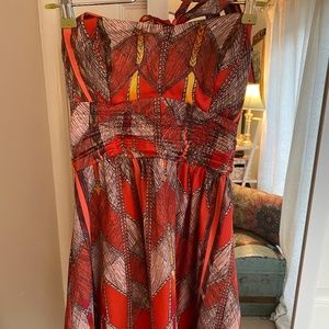 Guess strapless or halter dress
